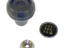 Transmission Shift Knob Kit for Jeep 82-86 CJs, XJ, SJ, J-Series, w/ T5 Trans. Crown Automotive