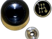 Transmission Shift Knob Kit for Jeep 82-86 CJs, XJ, SJ, J-Series, w/ T5 Trans. Crown Automotive