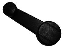 Window Handle for Select Jeep 1984-1996 ZJ, XJ, MJ, Front or Rear, Left or Right Crown Automotive