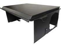 Deluxe Cargo Enclosure - 18-23 Wrangler JL {21-23 Exc. 4XE} 4-Door w/ OEM Subwoofer Black Tuffy Security Products