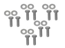 Jeep JK Body Door Hinge Set 4 Pieces 2 Door 07-18 Wrangler JK Bare Grey Kentrol