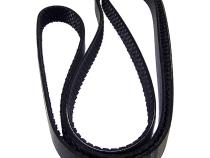 Accessory Drive Belt for Various 1981-2018 Jeep Vehicles, 6 Ribs, 87.6 Inch Long Crown Automotive