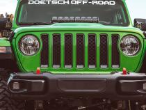 18-Pres Jeep Wrangler JL Cowl Mount Tall Standoff Kit RIGID Industries