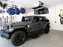 HOSS Hardtop Hoist Jeep 2018-26 Wrangler JL Black Bestop