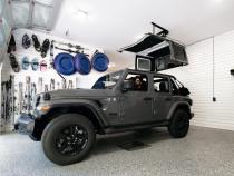 HOSS Hardtop Hoist Jeep 2018-26 Wrangler JL Black Bestop
