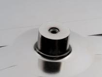 Air Cleaner Kit 14 Inch Diameter Aluminum Chrome Recessed Black MOPAR Emblem Proform