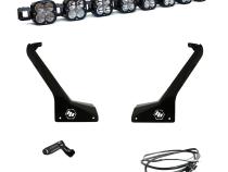 Jeep JL/JT Roof Bar LED Light Kit 8 XL Linkable w/Upfitter Baja Designs