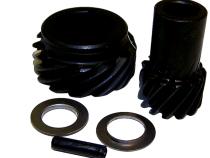 Distributor and Gear Kit for 1971-1991 Jeep CJs, SJ, J-Series, C101 w/ V8 Engine Crown Automotive