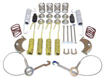 Rear Drum Brake Hardware Kit for Select 1986-95 Jeep Models w/ Dana 44 Rear Axle Crown Automotive