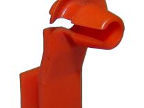Orange Door Lock Rod Clip for Select Jeep JK, TJ, XJ, ZJ, WJ, MK Models Crown Automotive