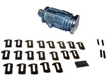 Coded Ignition Cylinder with 2 Non-Transponder Keys for Select 97-07 Jeep Models Crown Automotive