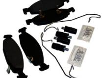 Front Brake Pad Master Kit for 99-02 Grand Cherokee w/ Teves (Black) Calipers Crown Automotive