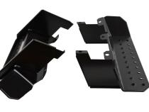 Jeep CJ7/YJ Side Steps Pair 76-95 CJ7 Wrangler YJ Powdercoat Black Kentrol