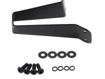 Jeep CJ/YJ Tailgate Tire Stop  76-95 CJ and Wrangler YJ Powdercoat Black Kentrol