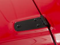 Jeep TJ Hood Hinge Pair 97-06 Wrangler TJ Powdercoat Black Kentrol