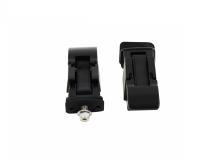Jeep TJ Hood Catch Pair 97-06 Wrangler TJ Powdercoat Black Kentrol