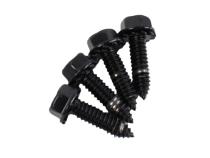 Jeep CJ/YJ Door Strap Pins Pair 76-95 CJ and Wrangler YJ Powdercoat Black Kentrol