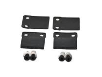 Jeep CJ/YJ Hood Catch Pair TJ Style 42-95 CJ and Wrangler YJ Powdercoat Black Kentrol