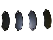 Front Semi-Metallic Brake Pad Set for 2002-2007 Jeep KJ Liberty, Left and Right Crown Automotive