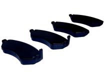 Front Semi-Metallic Brake Pad Set for 2002-2007 Jeep KJ Liberty, Left and Right Crown Automotive