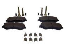 Front Brake Pad Master Kit for 02-07 KJ Liberty, Incl. Pad, Pin Set &amp;amp; Springs Crown Automotive