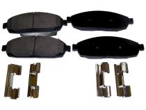 Front Brake Pad Set for 2005-2010 Jeep Grand Cherokee w/o SRT8 &amp;amp; Commander Crown Automotive