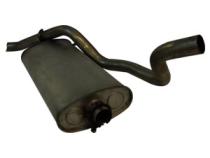 Muffler &amp;amp; Tailpipe for 1999-2001 Jeep WJ, WG Grand Cherokee w/ 4.0L Engine Crown Automotive