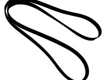 Accessory Drive Belt for Select 2011-2012 Jeep WK Grand Cherokee w/ 3.6L Engine Crown Automotive
