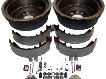 Rear Drum Service Brake Kit for Jeep XJ, MJ, YJ w/ 10 Inch x 2.5 Inch Drums Crown Automotive