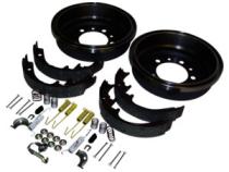 Rear Drum Brake Service Kit 1978-86 Jeep CJ-5, CJ-7, CJ-8 w/ 10 Inch x 1-3/4 Inch Brakes Crown Automotive