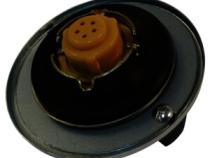 Chrome Fuel Cap for Select 72-91 Jeep CJs, YJ, SJ, S-Series, No-Lock, Non-Vented Crown Automotive