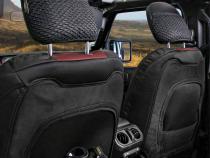Gen2 Neoprene Front and Rear Seat Cover Kit Red/Black 2020-2023 Jeep Gladiator Smittybilt