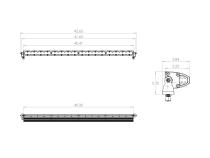 40 Inch LED Light Bar Baja Amber Wide Driving Pattern S8 Series Baja Designs