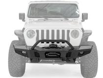 Atlas Front Bumper Winch Compatible 2018-2023 Jeep Wrangler Smittybilt