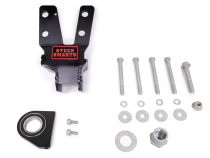 18-24 Jeep Wrangler/Gladiator JL/JT Yeti XD Sealed Bearing Sector Shaft Brace with Frame Side Track Bar Reinforcement Bracket - Steel Steering Box Only Steer Smarts