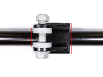 07-24 Jeep Wrangler/Gladiator JK/JL/JT Yeti XD Double Shear Hydro Assist 6-Bolt Tie Rod Clamp 1-5/8 Inch Steer Smarts