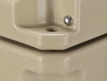 Sportsman Cooler 45 Quart Beige Bulldog Winch