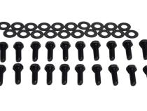 Jeep JK Body Door Hinge Set 8 Pieces 4 Door 07-18 Wrangler JK Textured Black Kentrol