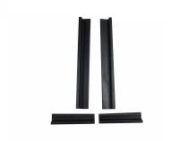 Jeep JK Entry Guards 4 Pieces 4 Door 07-18 Wrangler JK Textured Black Kentrol