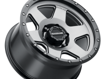Aluminum Wheels 18x9 Boost 946G Satin Gunmetal Gray 6 Spoke -12 Offset 8 on 170 Bolt Pattern 130.81 Bore Raceline