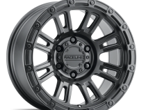 Aluminum Wheels 17x8.5 Compass 956B Satin Black 0 Offset 6 on 135 Bolt Pattern 87.1 Bore Raceline