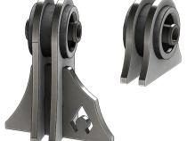 Jeep TJ Weld On UCA Brackets For Low Pro Front Truss Currie JJ Bushings 7/16 Inch Bolt Size Artec Industries