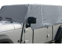 Gray Cab Only Cover for 2007-2018 Jeep JK Wrangler w/ 4-Doors RT Off Road