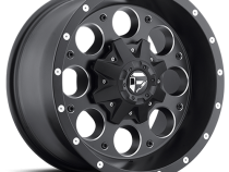 Aluminum Wheels 15X8 Revolver D525 5 On 120.7/5 On 127 Matte Black/Milled 78.1 Bore -18 Offset Fuel Off Road Wheels