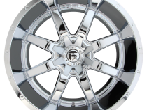 Aluminum Wheels 22X10 Maverick D536 8 On 170 Chrome 125.1 Bore 10 Offset Fuel Off Road Wheels
