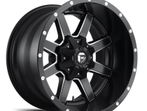 Aluminum Wheels 17X8.5 Maverick D538 5 On 114.3/5 On 127 Black/Milled 72.6 Bore 32 Offset Fuel Off Road Wheels