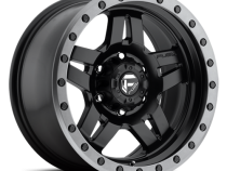 Aluminum Wheels 20X9 Anza D557 6 On 139.7 Matte Black 106.1 Bore 19 Offset 5 Spoke Fuel Off Road Wheels