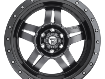 Aluminum Wheels 17X8.5 Anza D558 6 On 139.7 Matte Gunmetal Gray 78.1 Bore -6 Offset 5 Spoke Fuel Off Road Wheels