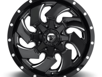 Aluminum Wheels 20X9 Cleaver D574 8 On 170 Gloss Black Milled 125.1 Bore 20 Offset 8 Spoke Fuel Off Road Wheels