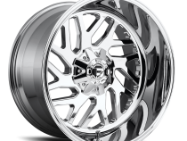 Aluminum Wheels 24X12 Triton D609 8 On 165.1 Chrome Plated 125.1 Bore -44 Offset Mesh Spoke Fuel Off Road Wheels